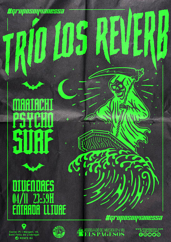 CONCERT DE JAGULIN Trio Los Reverb