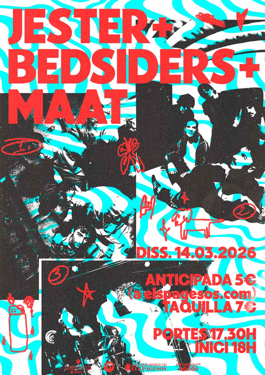 JESTER + BEDSIDERS + MAAT